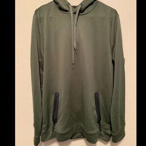 Men's 9PM Performance Hoodie | Olive Green | Large